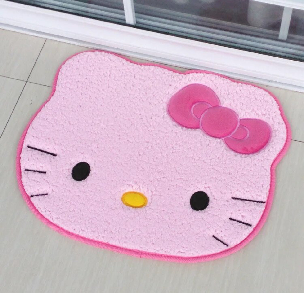 Hello kitty non slip floormat