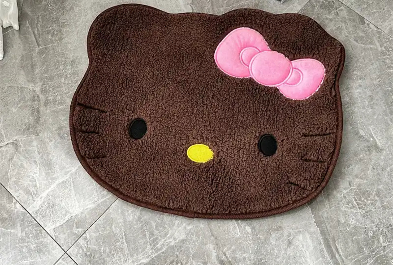 Hello kitty non slip floormat