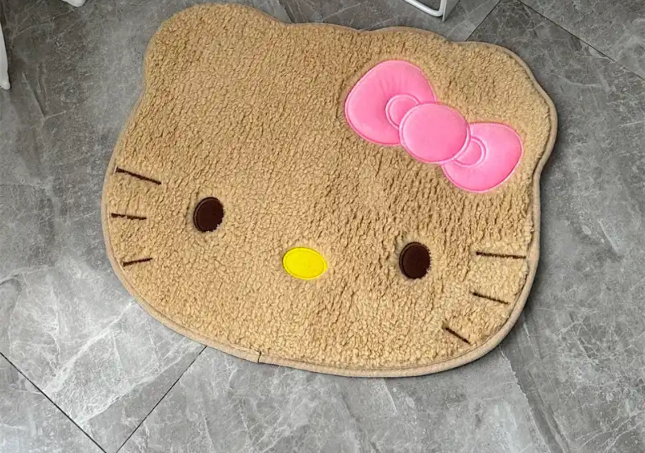 Hello kitty non slip floormat