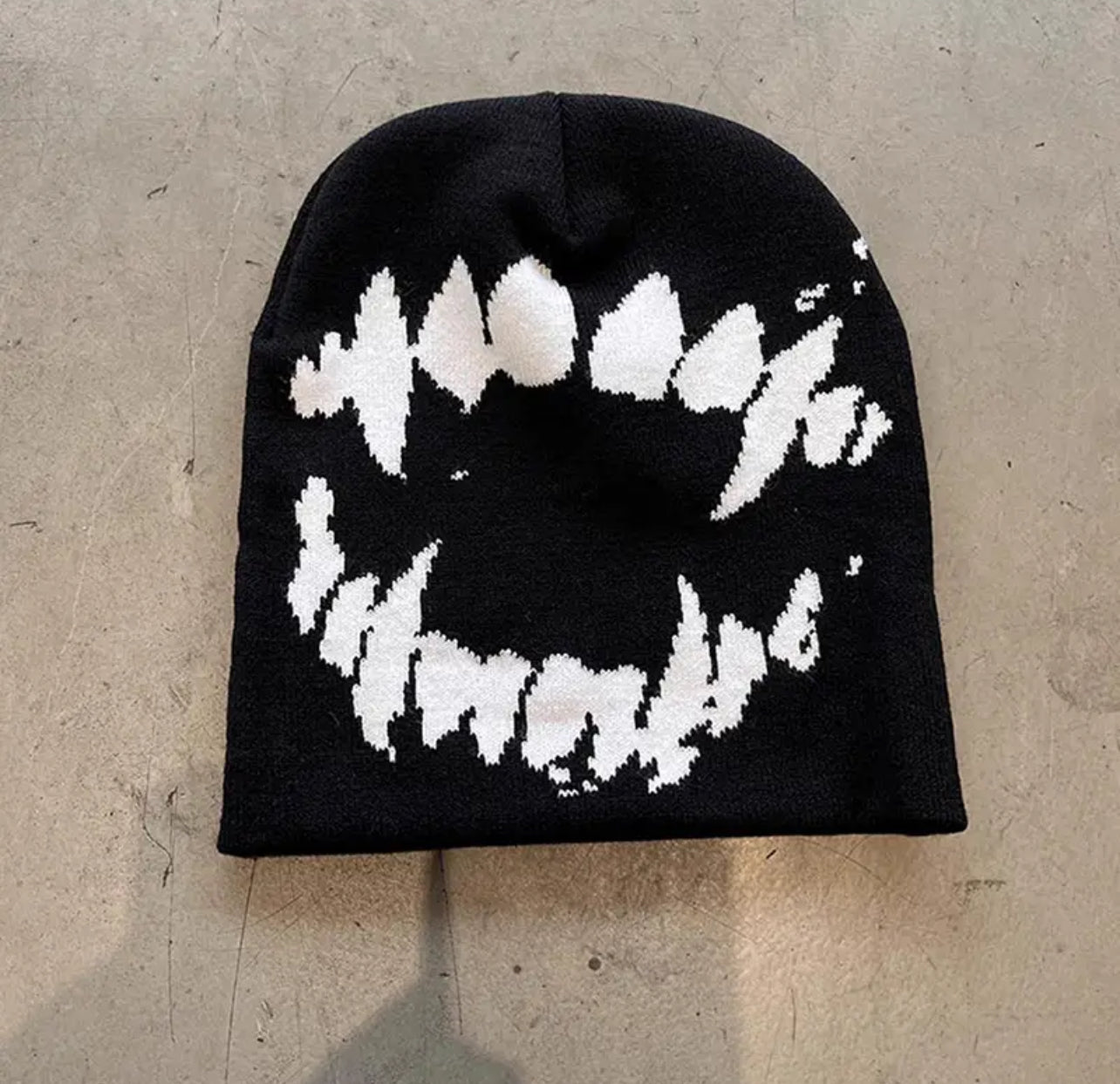 Vamp knit beanies