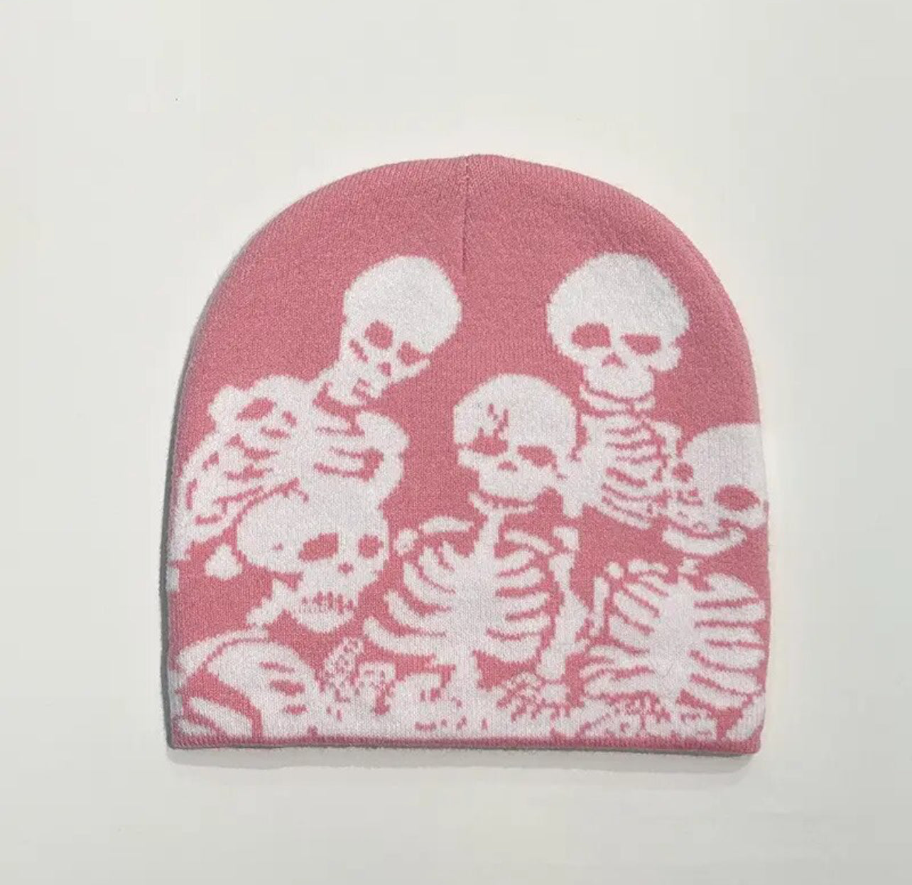 Skull knit beanies