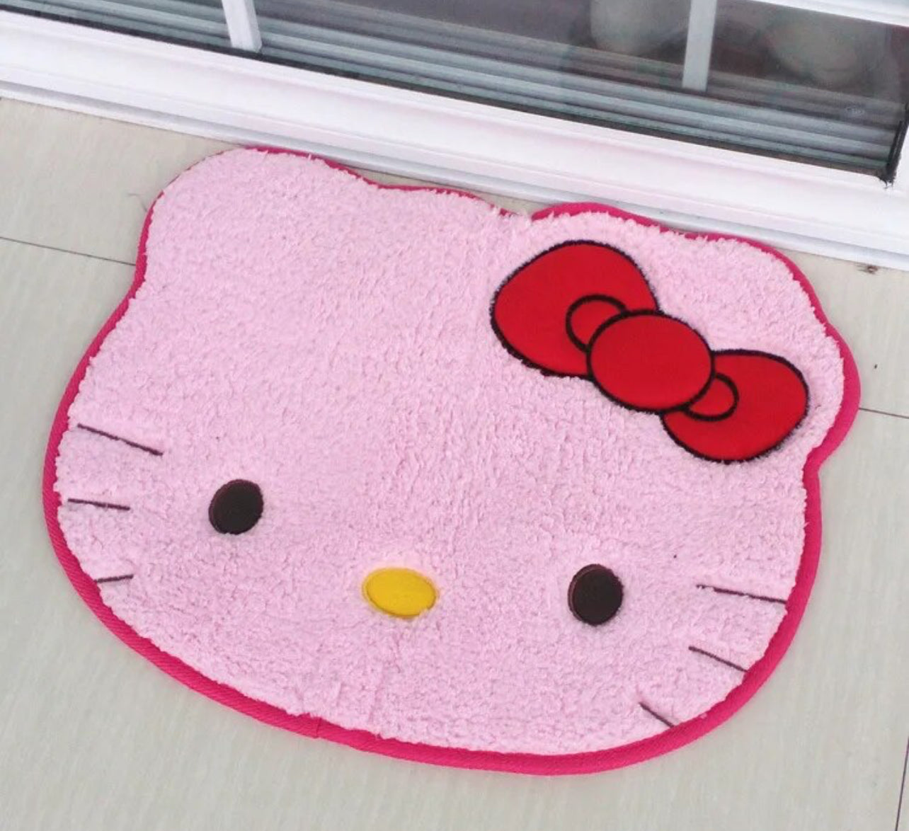 Hello kitty non slip floormat